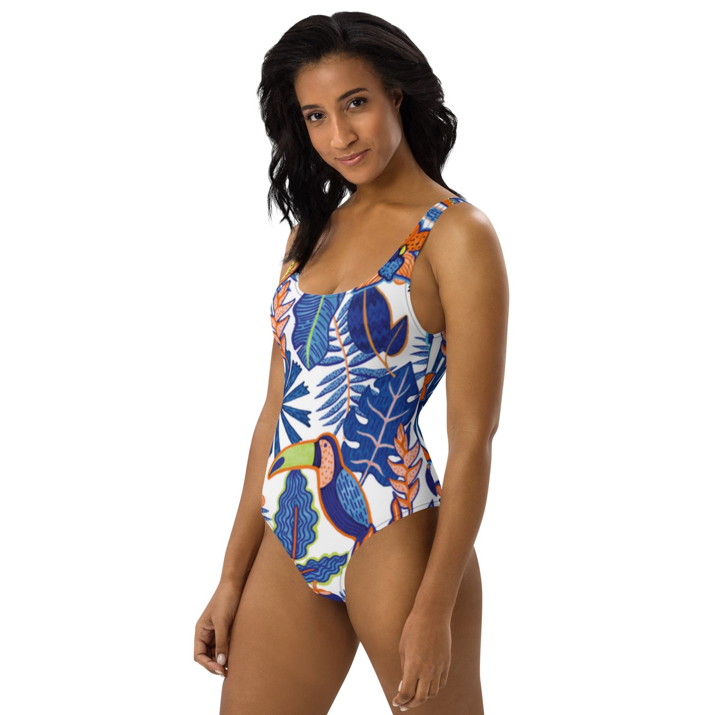 Cheeky Toucan One-Piece Swimsuit - Essentric Swimwear