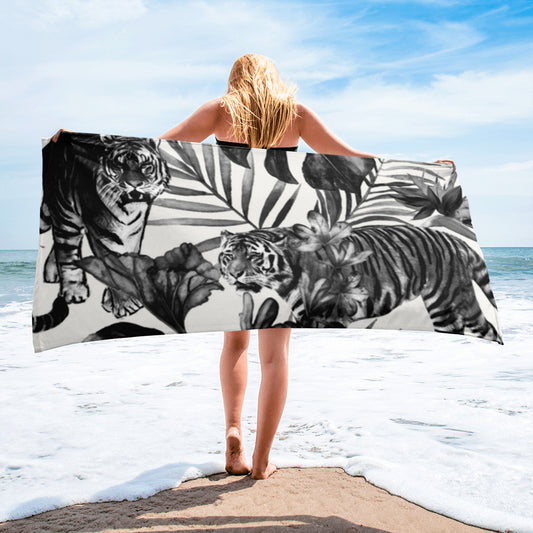 Siberian Tiger Towel - Essentric Swimwear